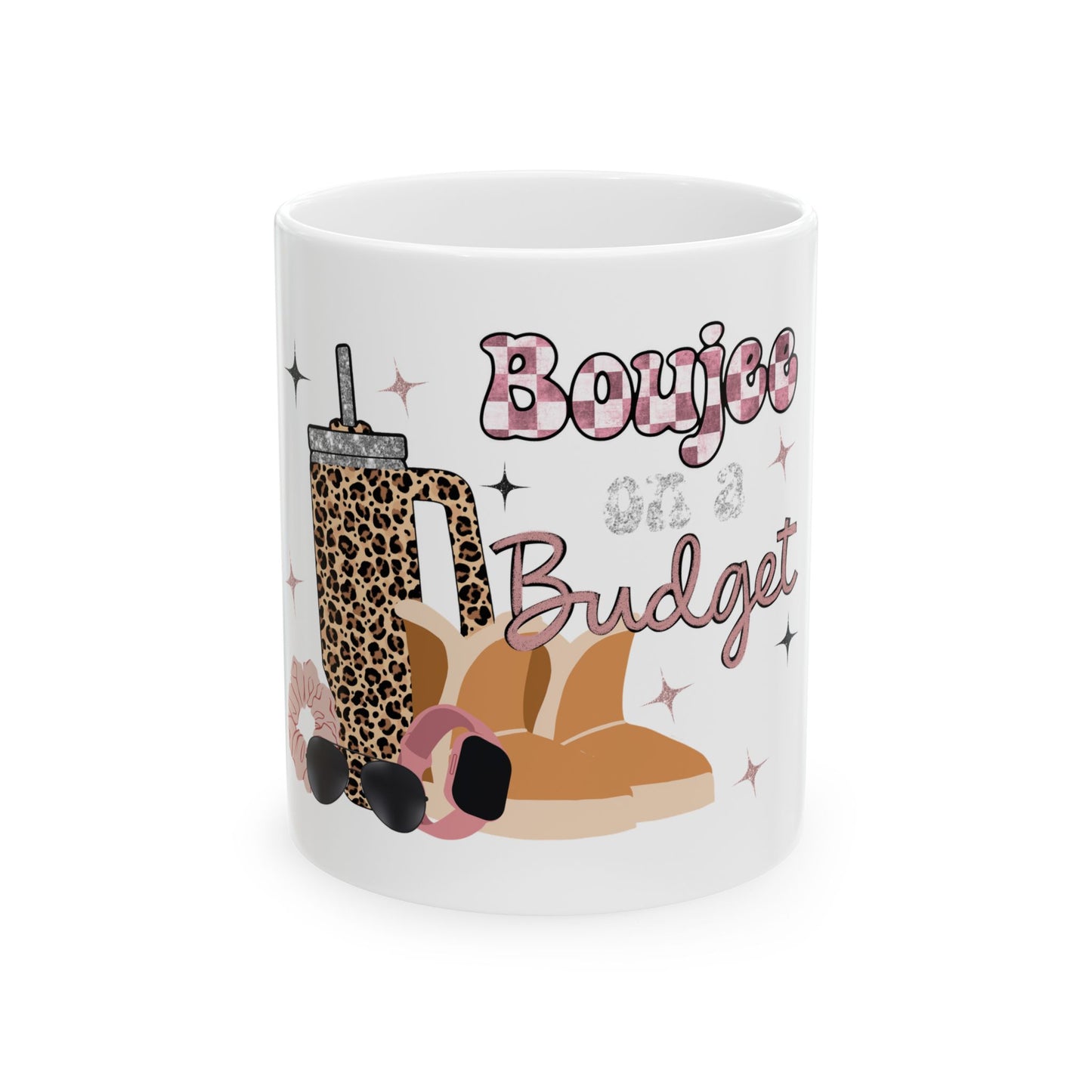Copy of Boujee Brew Mug, Boujee, Coffee, Fashion, Style, Coffee/Tea Mug (11oz, 15oz)