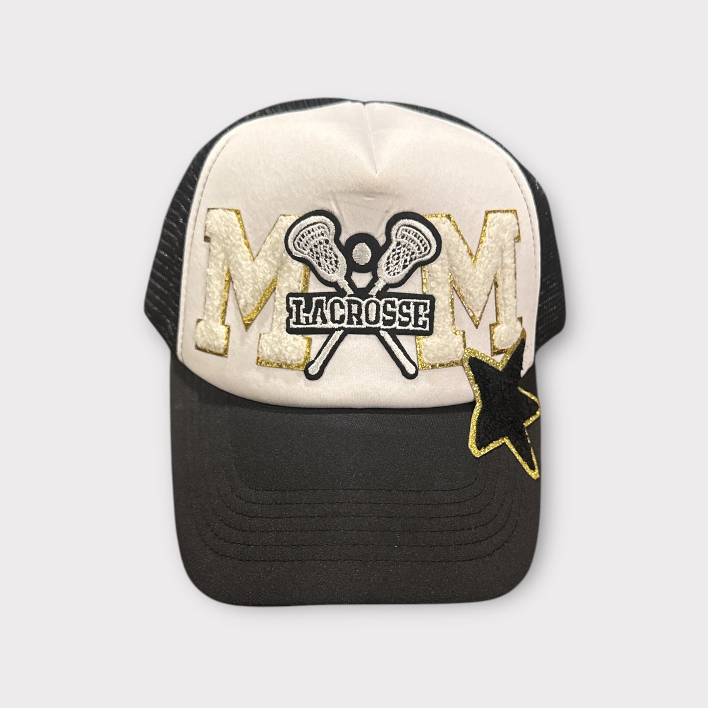 Lacrosse Rock Star Mom Trucker Hat