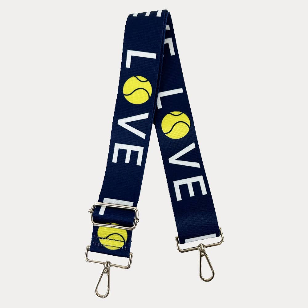 White LOVE Sport Purse/Bag Strap