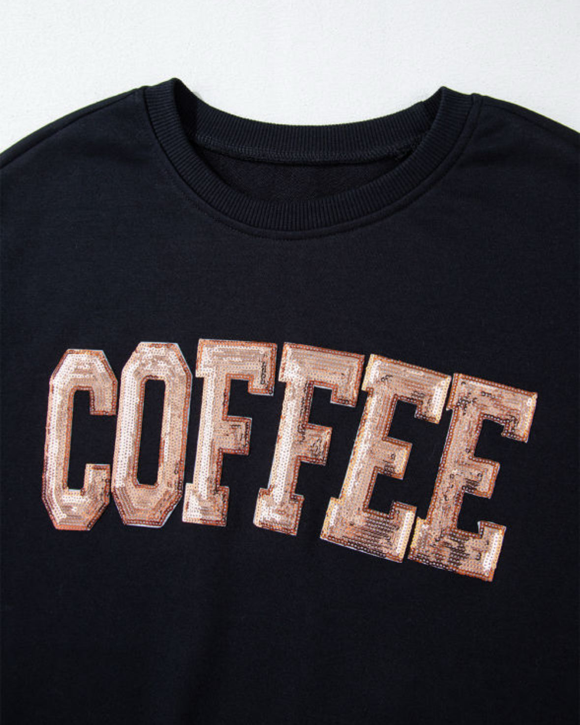 Coffee Vibes Sequin Lounge Set