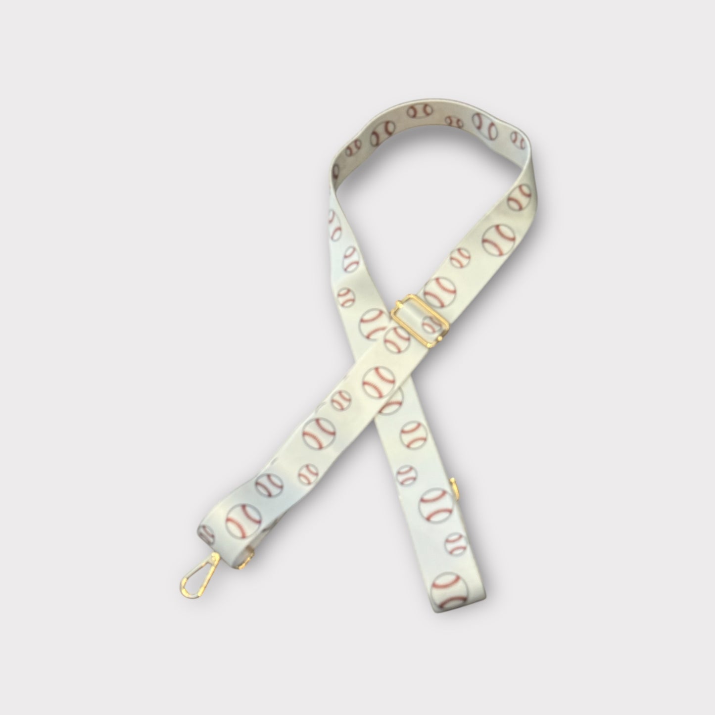 Baseball Boujee Mom Guitar Strap