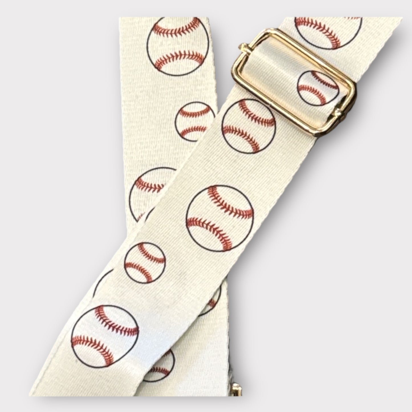 Baseball Boujee Mom Guitar Strap