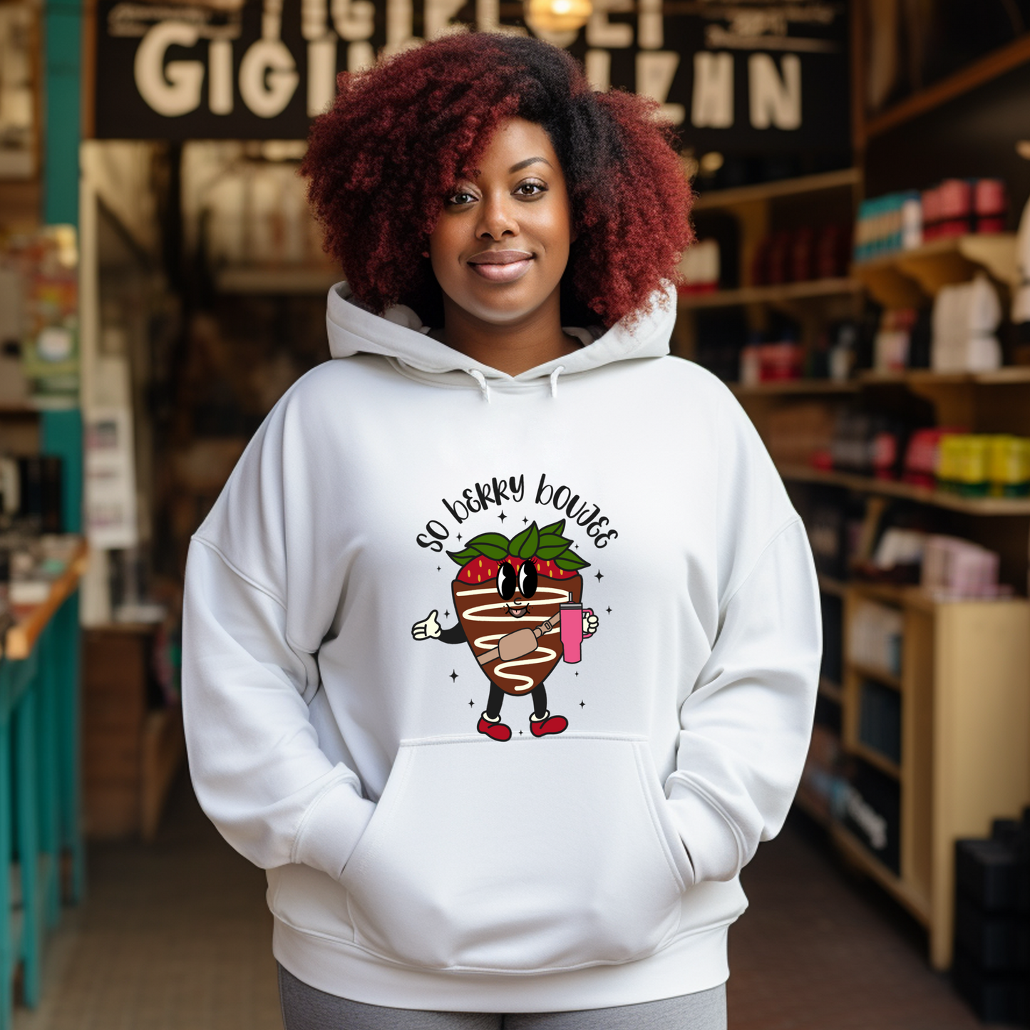 So Berry Boujee Hoodie