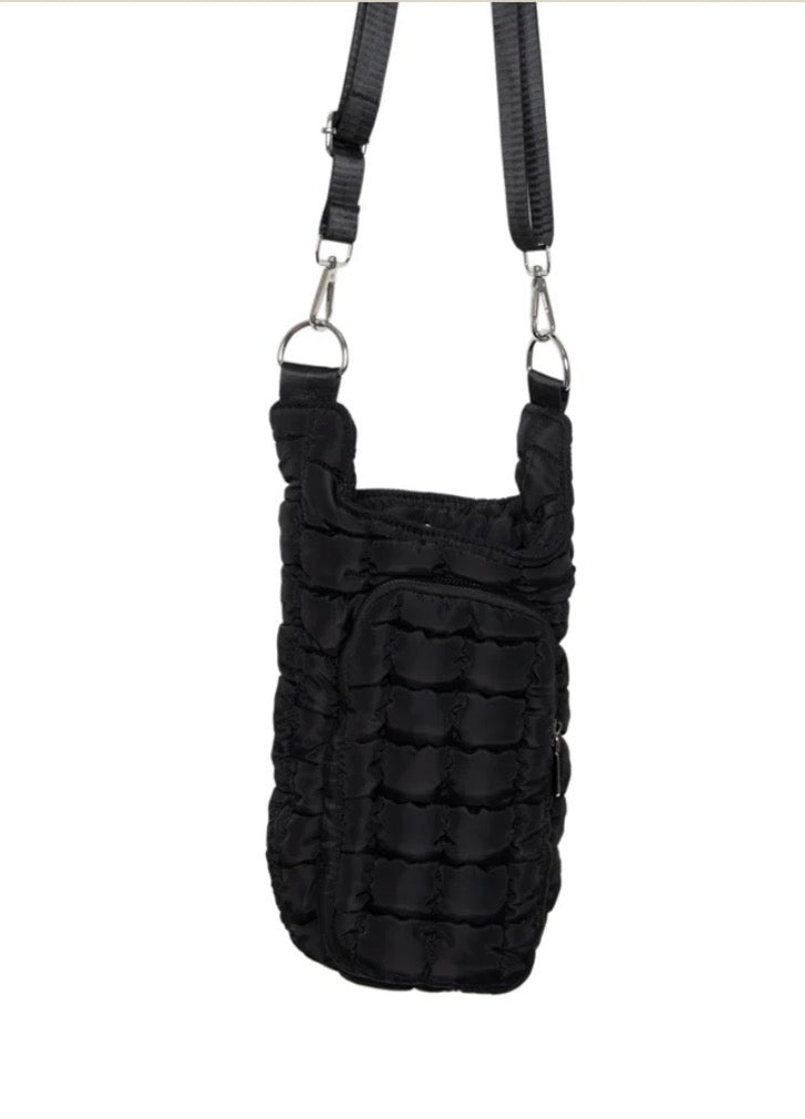 Quilted Water Bottle Crossbody