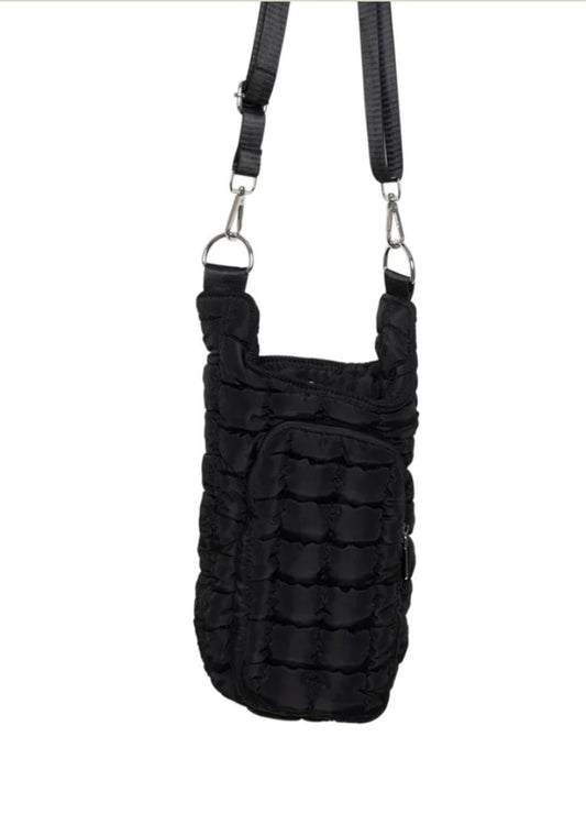 Quilted Water Bottle Crossbody