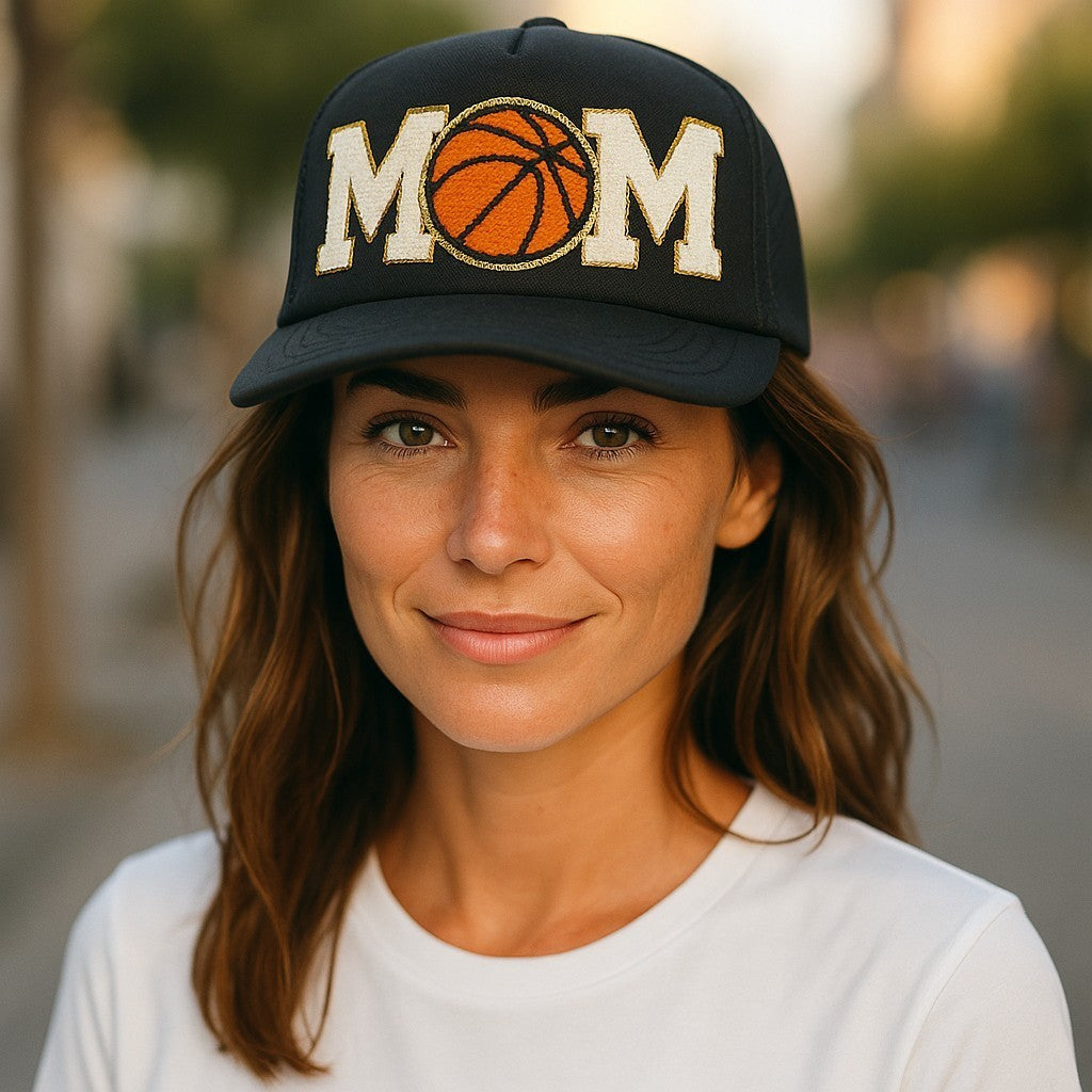 Basketball Mom Trucker Hat (More Colors Coming Soon!)