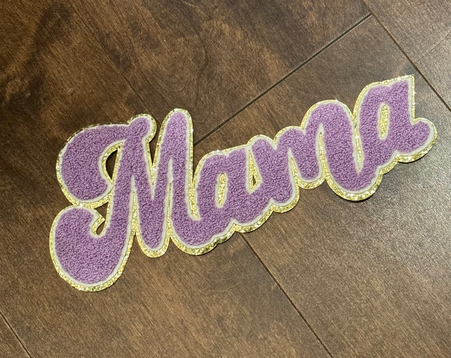 Mama Chenille Patch Sweatshirt