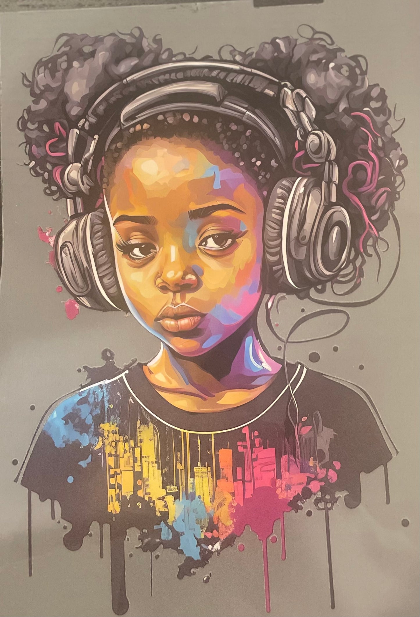 Melanin Beats Girl’s Tee