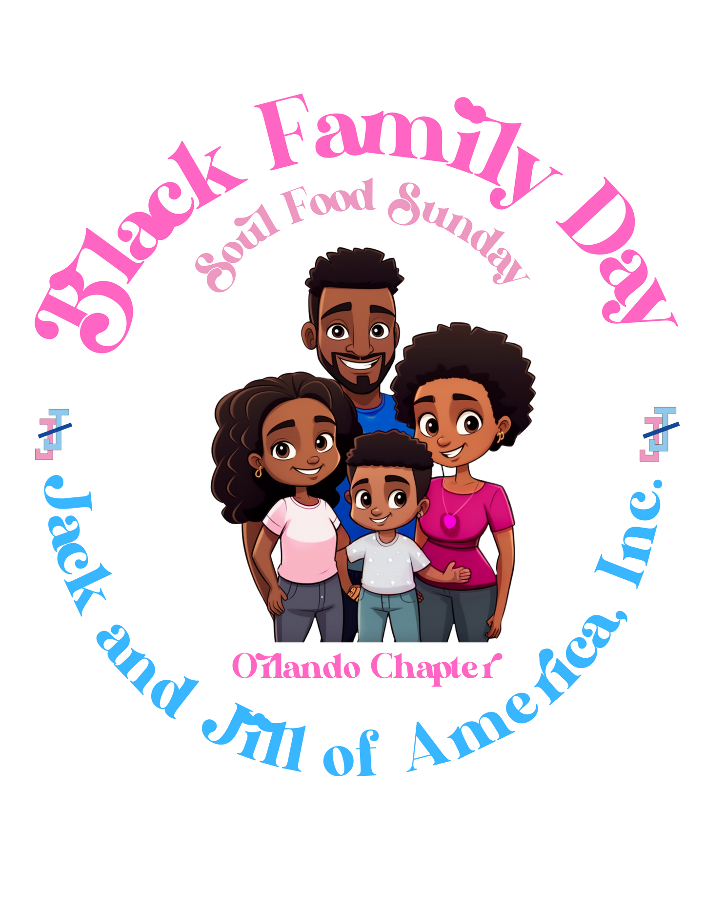JnJ Orlando Chapter Black Family Day T