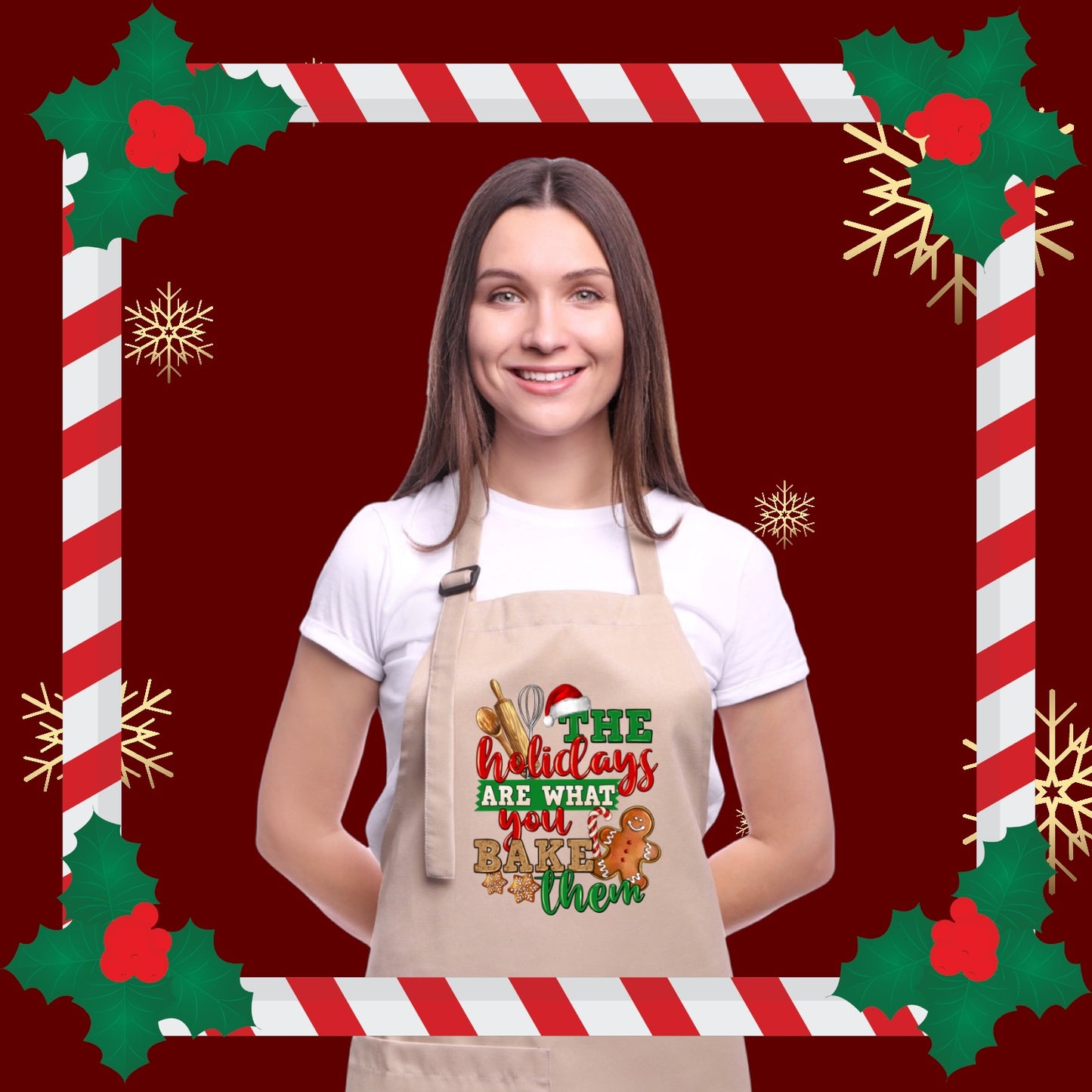 Christmas Baking Apron