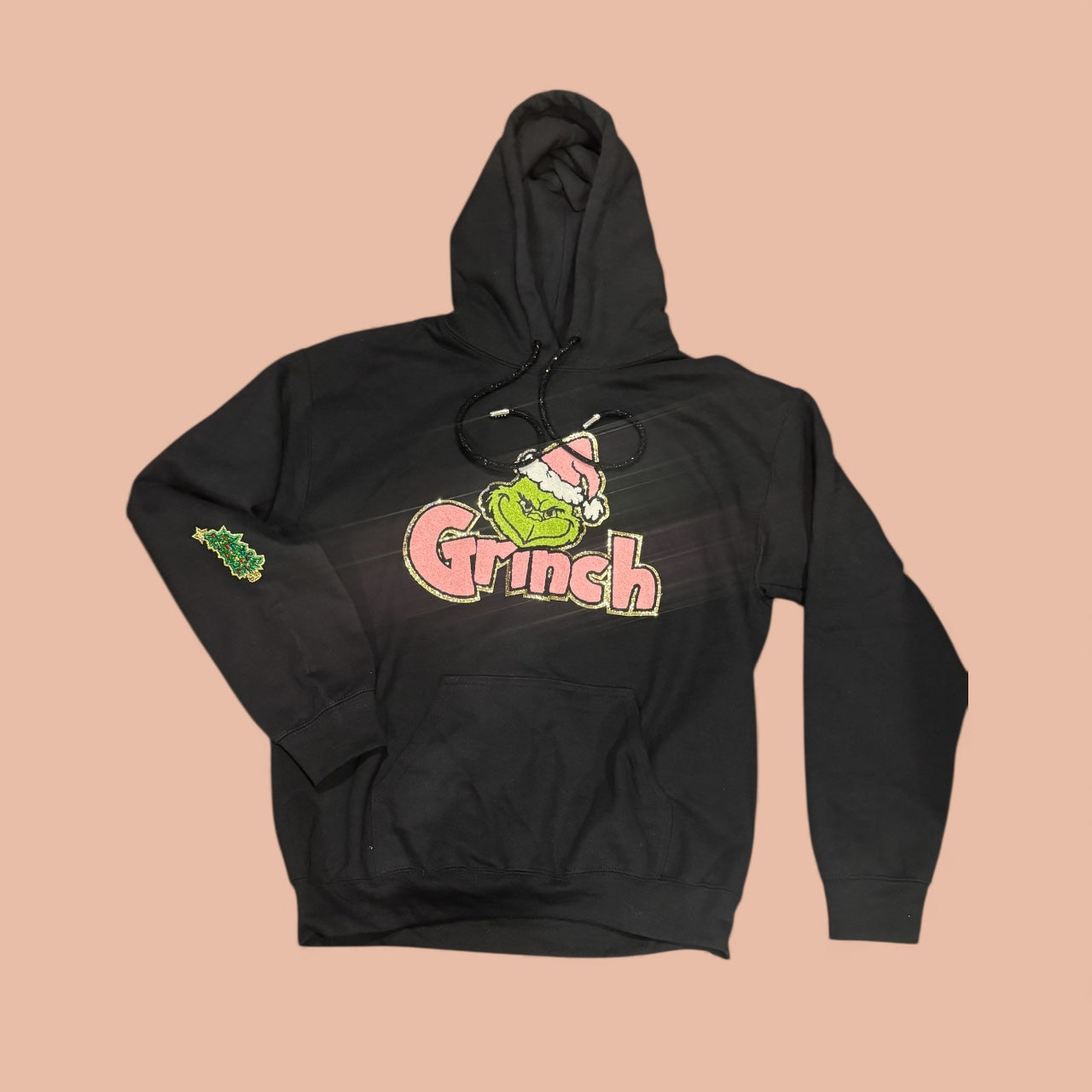 Pink Grinch Crew or Hoodie
