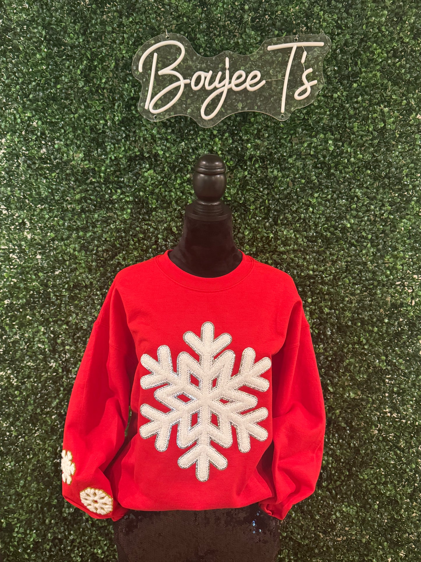 Snowball Bling Hoodie/Crew