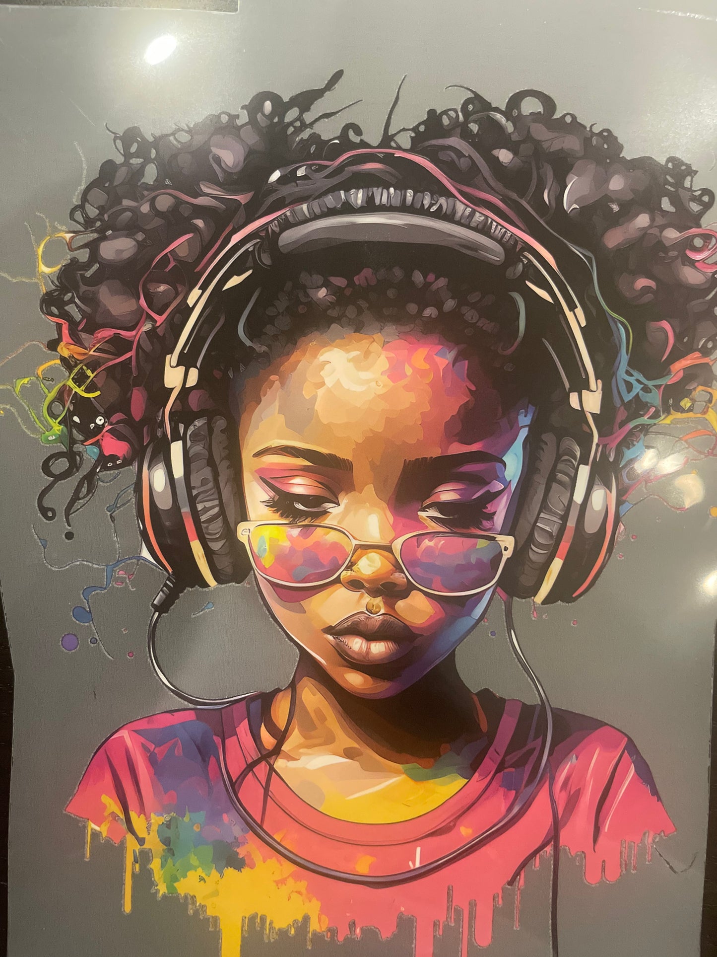 Melanin Beats Girl’s Tee