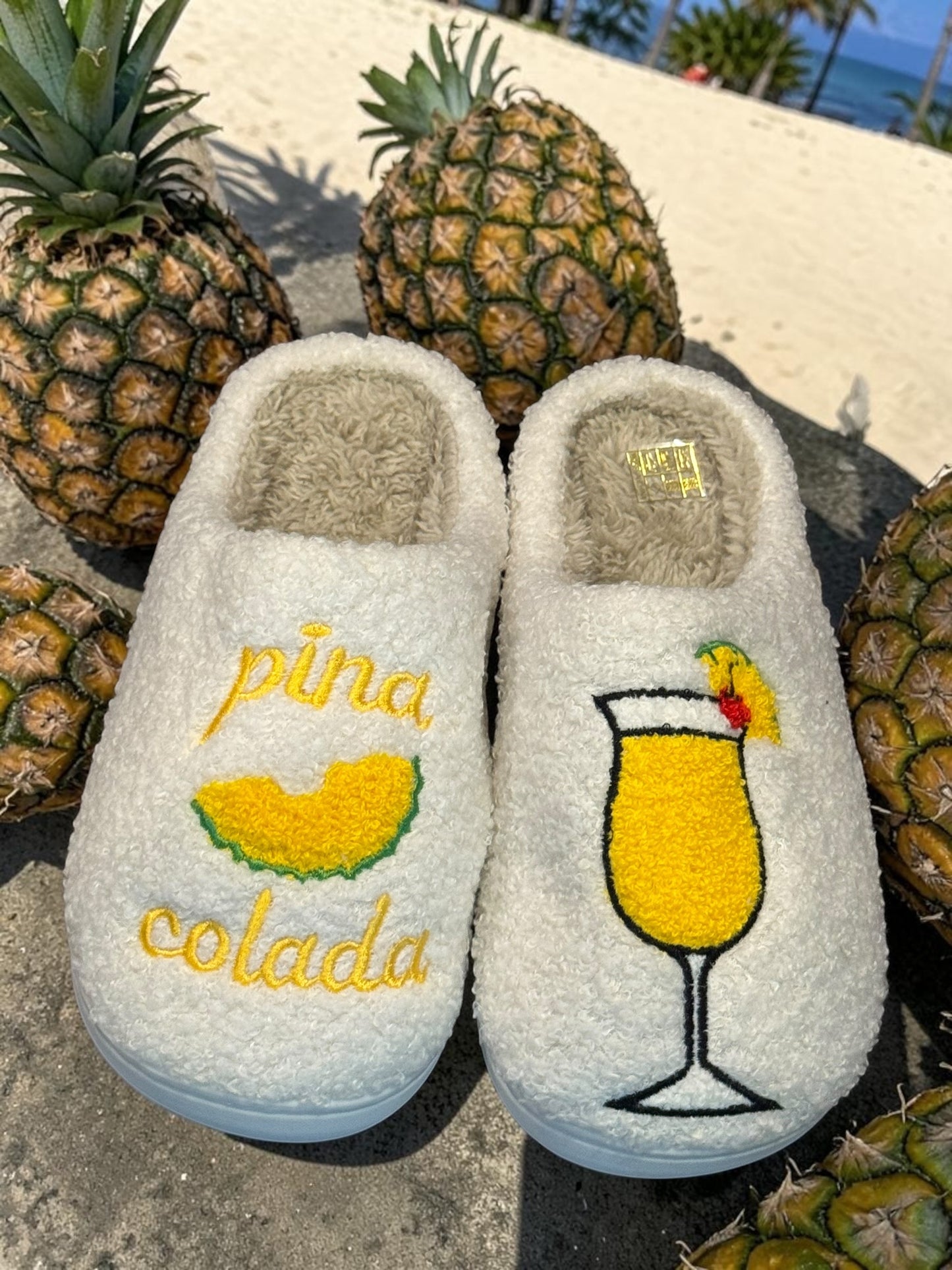 Spritz O’Clock & Pina Colada Slippers
