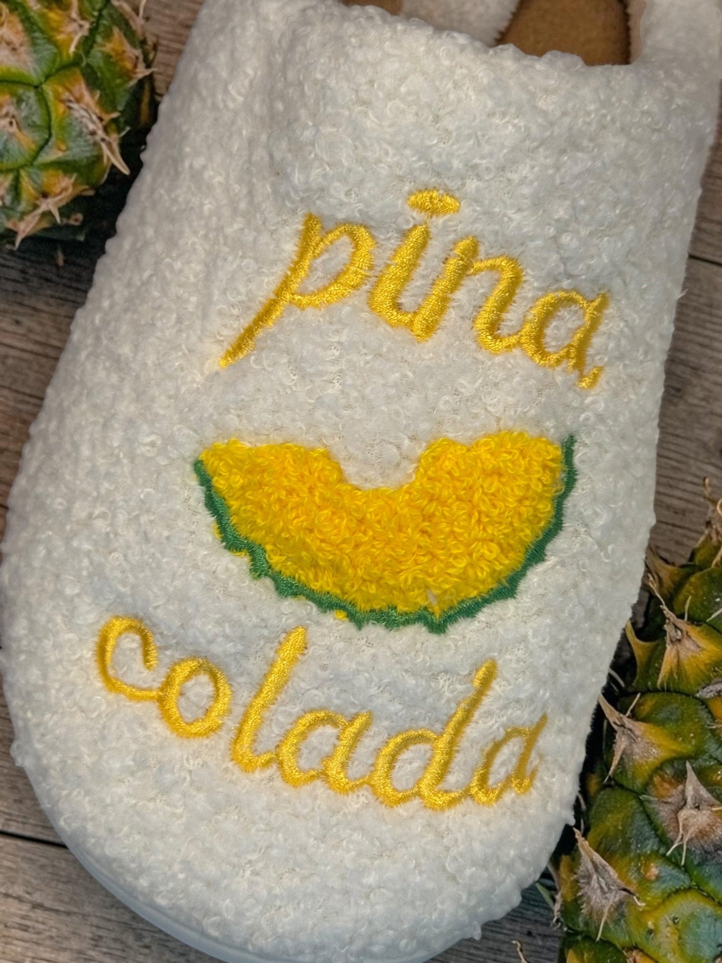 Spritz O’Clock & Pina Colada Slippers